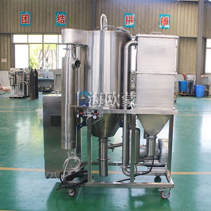 小型的壓力式噴霧干燥機設計緊湊，無需附屬設備